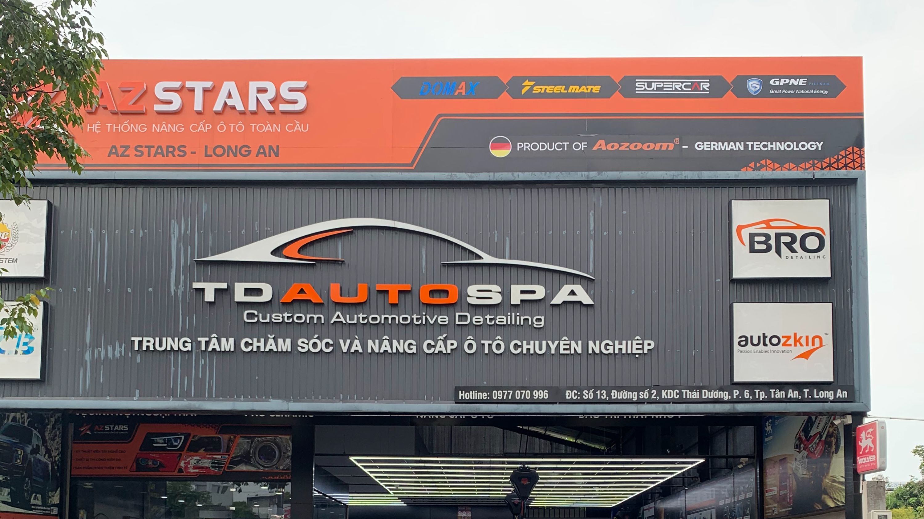 Long An: Đại lý dầu Wolver - TD Auto Spa